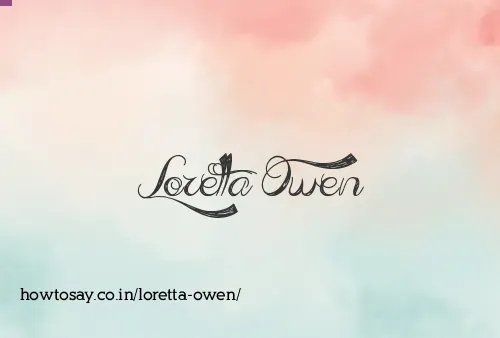 Loretta Owen