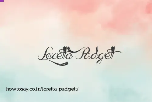 Loretta Padgett
