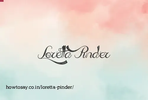 Loretta Pinder