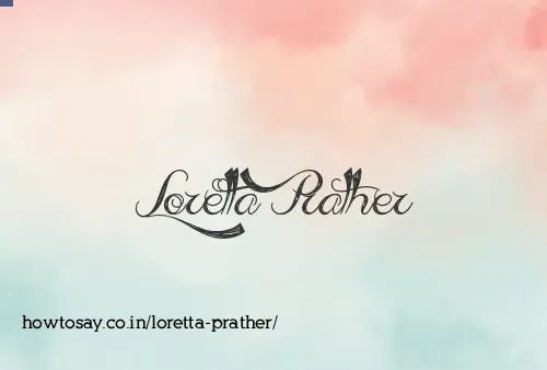 Loretta Prather