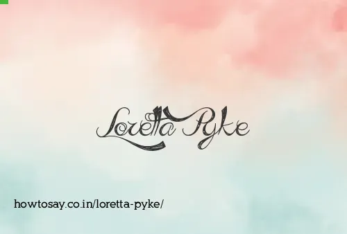 Loretta Pyke