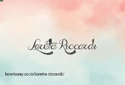 Loretta Riccardi