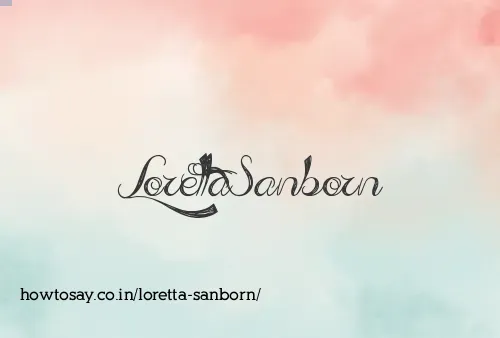 Loretta Sanborn