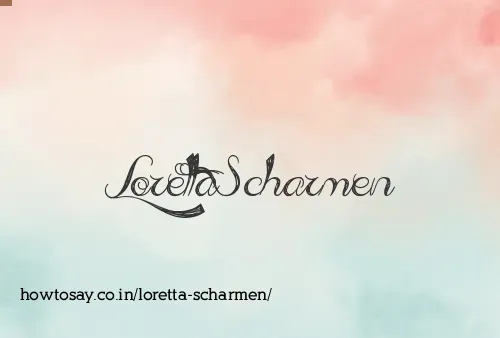Loretta Scharmen