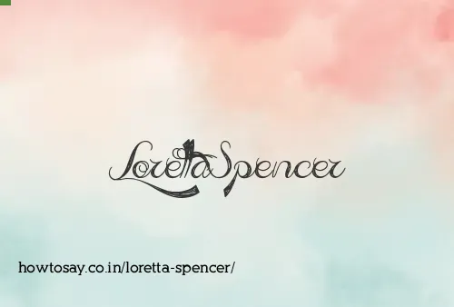 Loretta Spencer