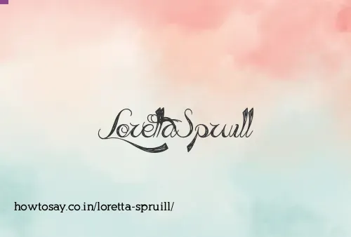 Loretta Spruill