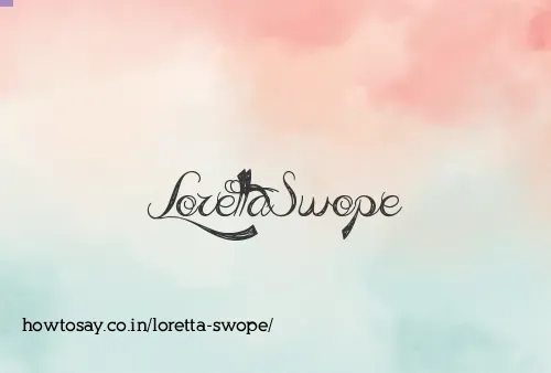 Loretta Swope
