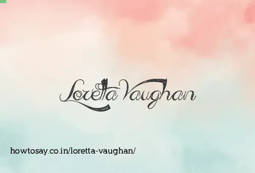 Loretta Vaughan