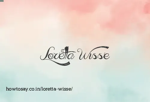 Loretta Wisse