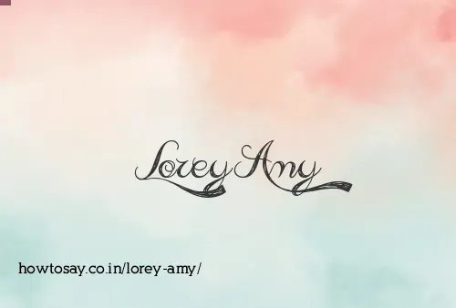Lorey Amy