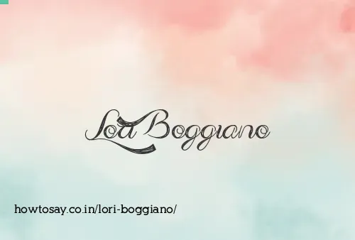 Lori Boggiano
