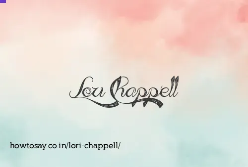Lori Chappell