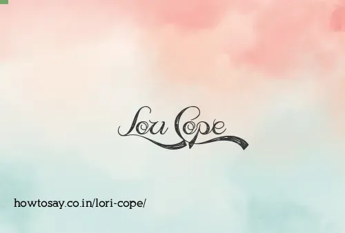 Lori Cope