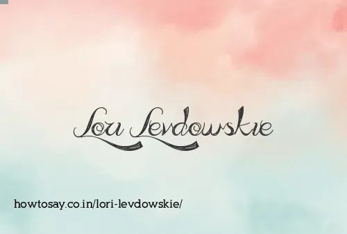 Lori Levdowskie