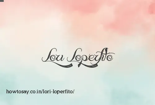 Lori Loperfito