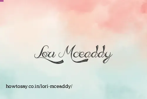 Lori Mceaddy
