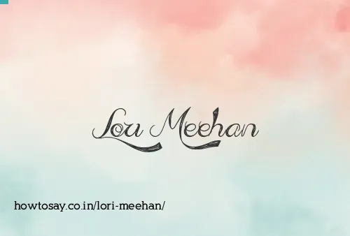 Lori Meehan