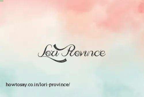 Lori Province