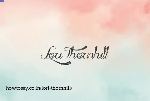Lori Thornhill