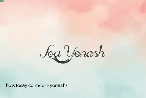 Lori Yonash
