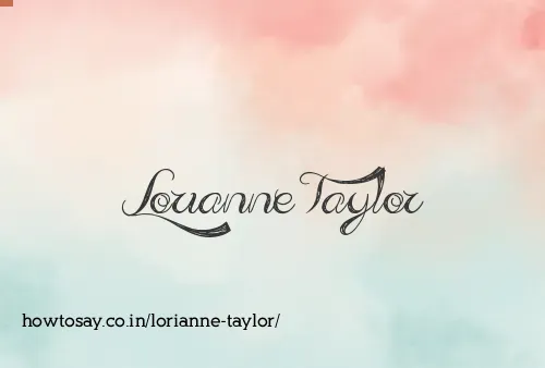 Lorianne Taylor
