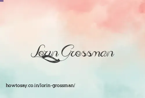 Lorin Grossman