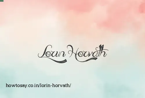 Lorin Horvath