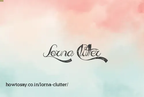 Lorna Clutter