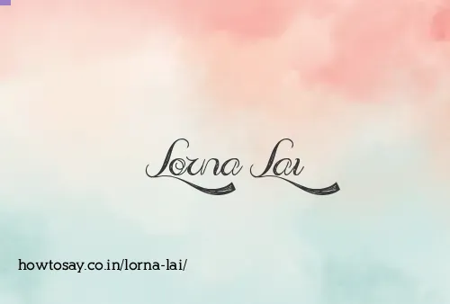 Lorna Lai