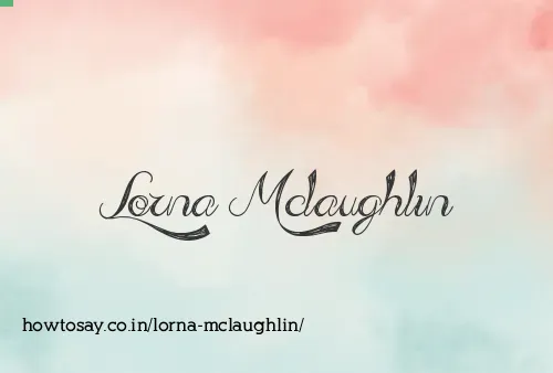 Lorna Mclaughlin