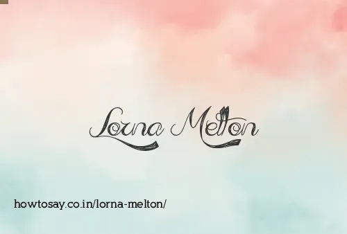 Lorna Melton