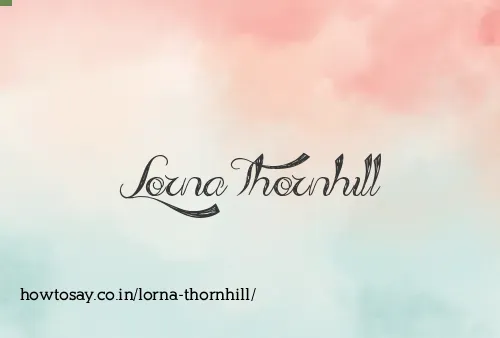 Lorna Thornhill
