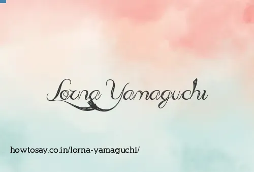 Lorna Yamaguchi