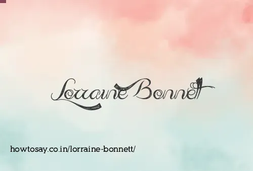 Lorraine Bonnett