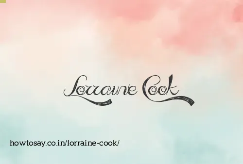 Lorraine Cook