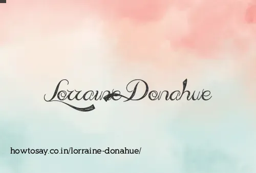 Lorraine Donahue