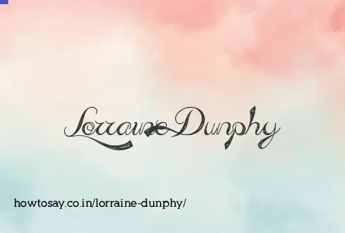 Lorraine Dunphy
