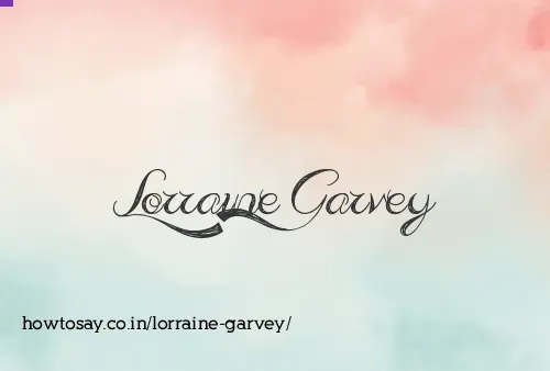 Lorraine Garvey