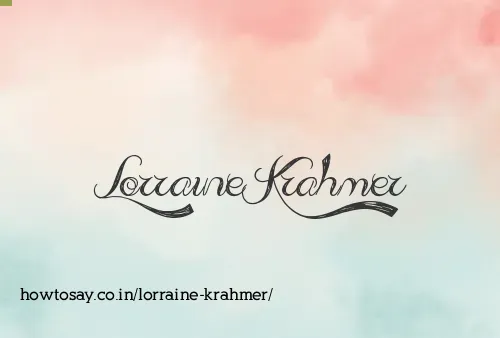 Lorraine Krahmer