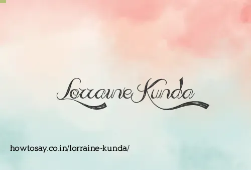 Lorraine Kunda