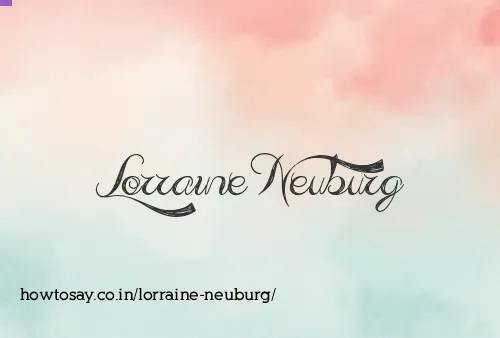 Lorraine Neuburg