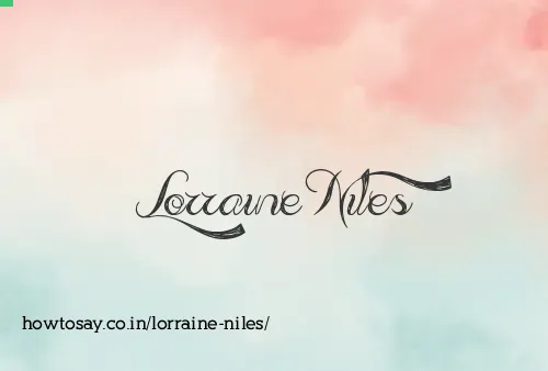 Lorraine Niles