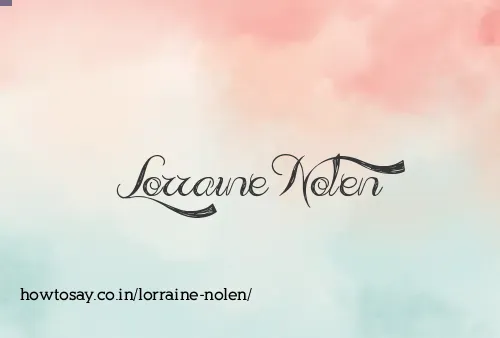 Lorraine Nolen