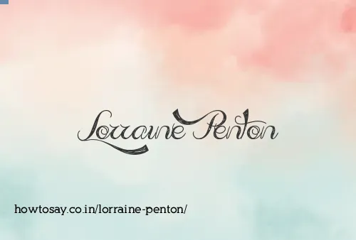 Lorraine Penton