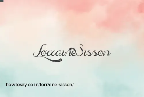 Lorraine Sisson