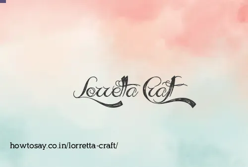 Lorretta Craft