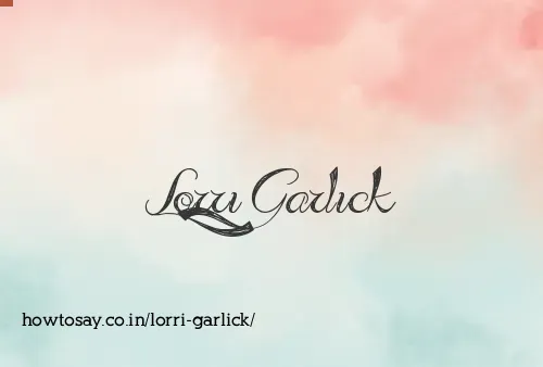 Lorri Garlick