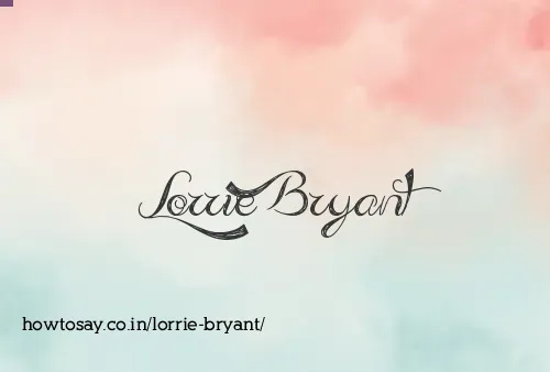 Lorrie Bryant