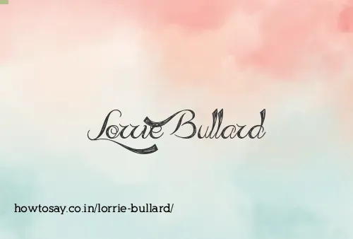 Lorrie Bullard