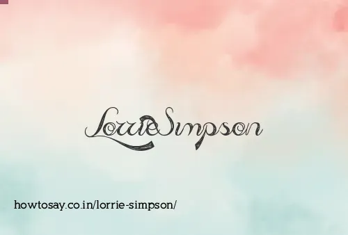 Lorrie Simpson